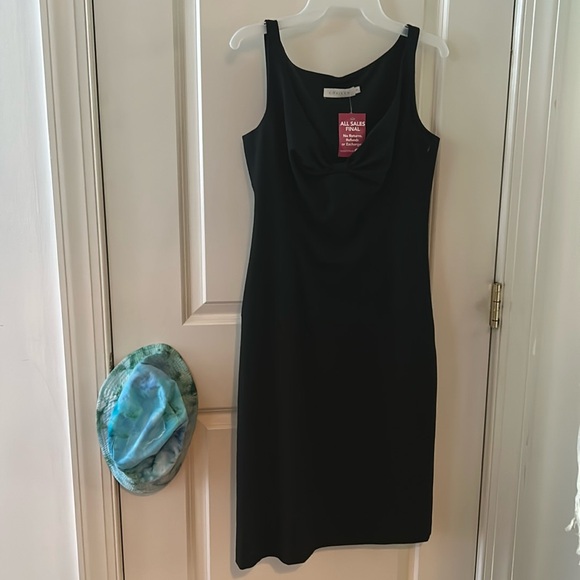 CHAIKEN Vendela Black Sleeveless Dress sz 6 - Picture 1 of 7